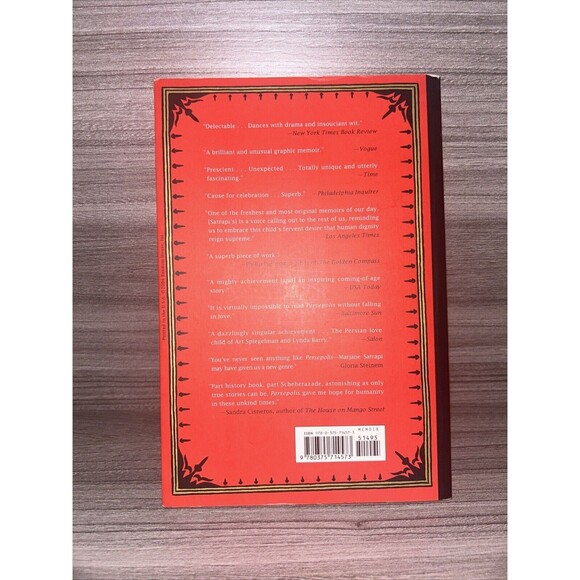 Pantheon Graphic Library Persepolis Story of Childhood Marjane Satrapi - Picture 2 of 3